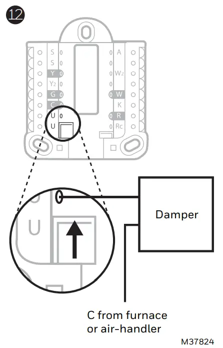 Honeywell T10 Smart Thermostat with RedLINK 3.0 - Slider Tab 2