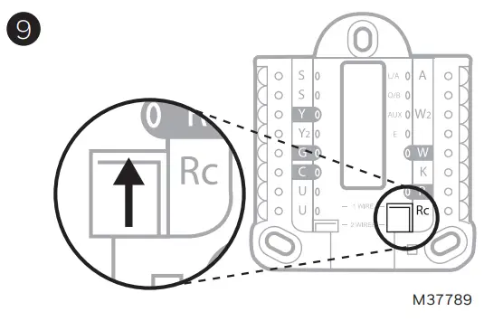 Honeywell T10 Smart Thermostat with RedLINK 3.0 - Slider Tabs