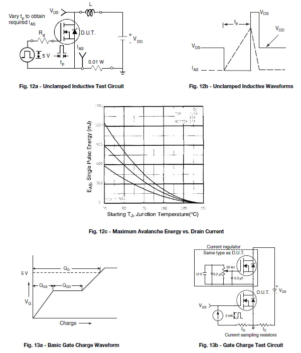 VISHAY IRL640S Siliconix Power MOSFET 5