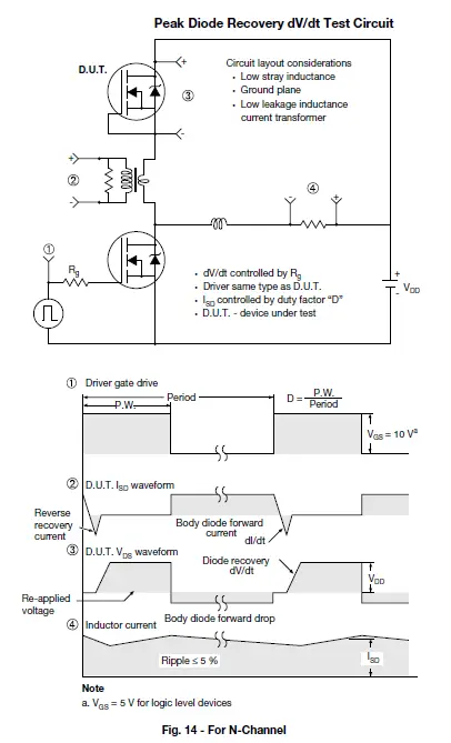 VISHAY IRL640S Siliconix Power MOSFET 6