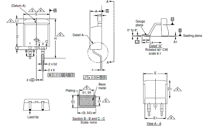 VISHAY IRL640S Siliconix Power MOSFET 7
