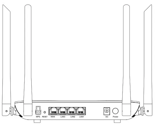 ReadyNet AX1500M WiFi6 Wireless Router - Device Interface