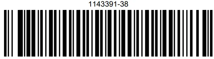 Husqvarna BLi100 Battery - bar code