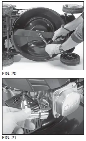 DRAPER-08671-Self-Propelled-Petrol-Lawn-Mower-FIG-13