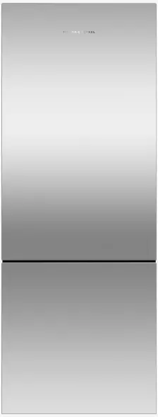 FISHER   PAYKEL RF402BLYX6 Freestanding Refrigerator Freezer, 635mm, 403L