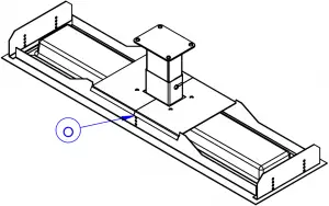 Ensure the heater brackets are hooked over the ceiling frame