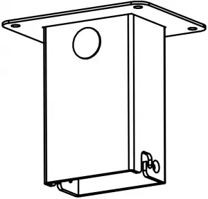 OPTION 2 Ceiling mount