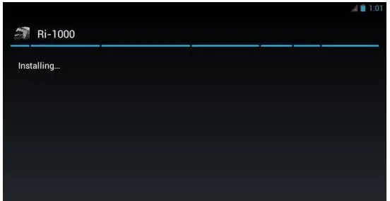 RICOH Ri 2000 Commercial Garment Printer User Guide - Click the install option on the screen to continue