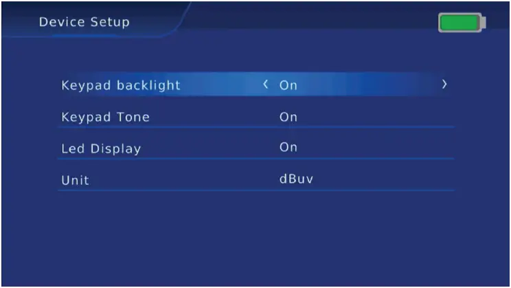 Matchmaster 12MM DSTM2 Combination Signal Meter - Device Setup