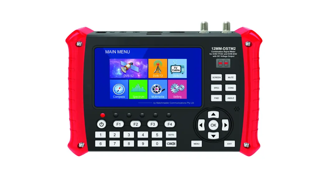 Matchmaster 12mm-dstm2 Combination Signal Meter Instruction Manual