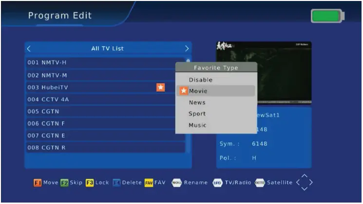 Matchmaster 12MM DSTM2 Combination Signal Meter - Program 6