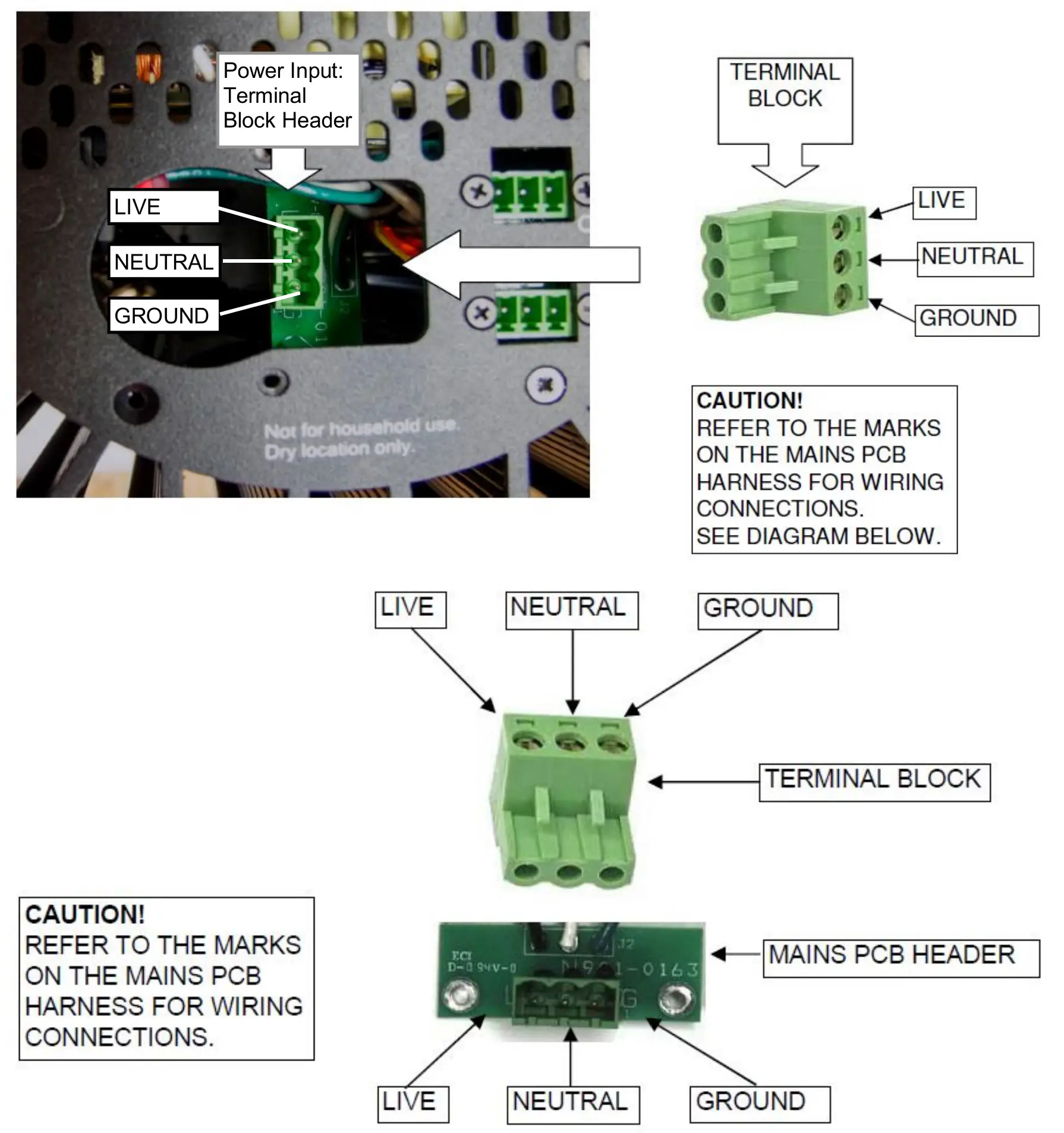 Chroma-Q Inspire Inspire XT Inspire Mini Terminal Strip - Figure 3