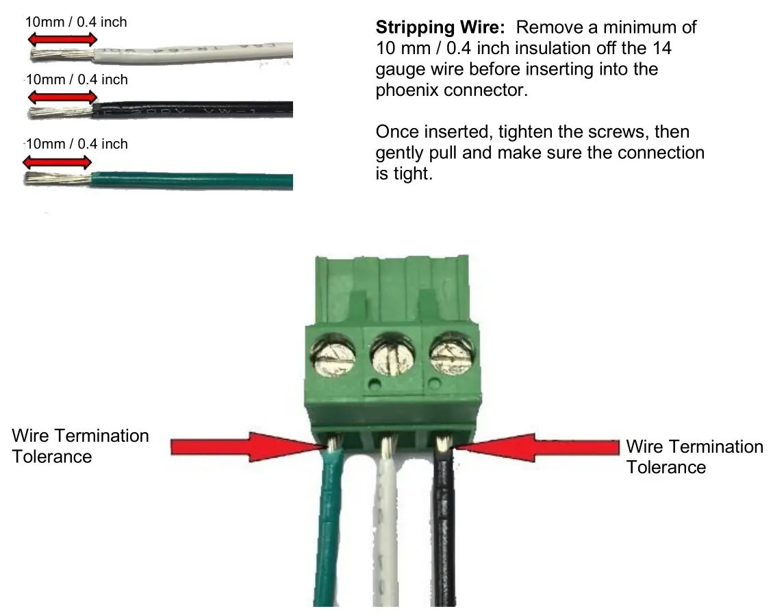 Chroma-Q Inspire Inspire XT Inspire Mini Terminal Strip - Figure 7