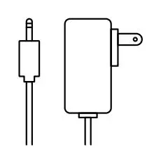 FIG 7 Included DC Cable & Adapter