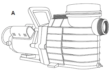 STAR WATER SYSTEM 148014 1 HP Thermoplastic Pool Pump package content