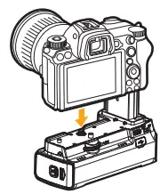Attaching the Battery Grip Figure 4