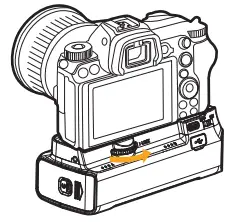 Attaching the Battery Grip Figure 5