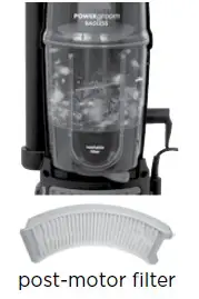 Accessories Bissell 68C77 Series Powergroom Bagless Vacuum