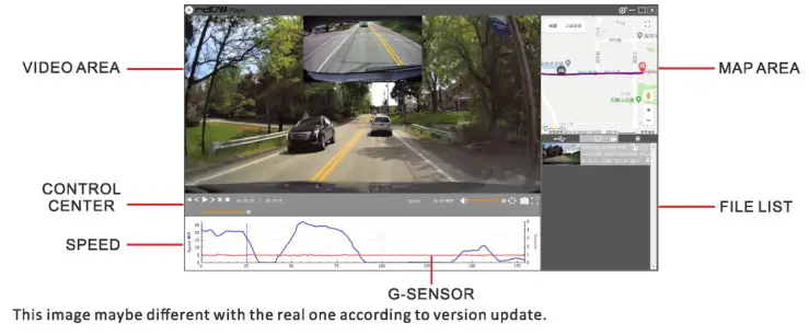 mini0906 906P Dash Camera - Player