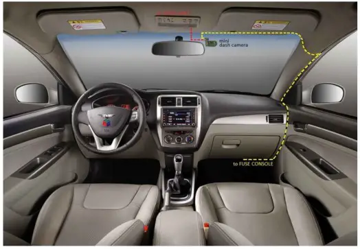 mini0906 906P Dash Camera - Power Source 1