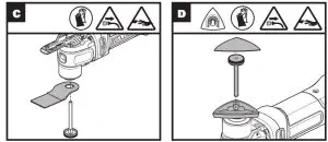 WORX WX687L 3.5 Amp Sonicrafter Corded-C