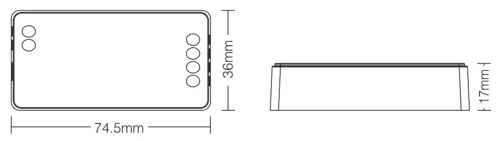 MIBOXER FUT035S Dual White LED Controller