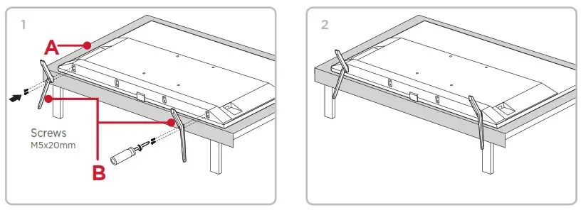 TCL 6-Series R635 4K Mini LED QLED Dolby- stand