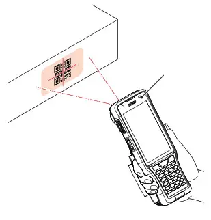DENSO BHT-M70 Series BHT-M70 - scanning disappears
