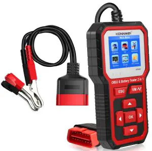KONNWEI KW681 Car and Motorcycle Battery Tester OBDII Diagnostic Scanner-