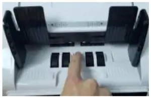 a close up of a computer