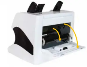 a close up of a device