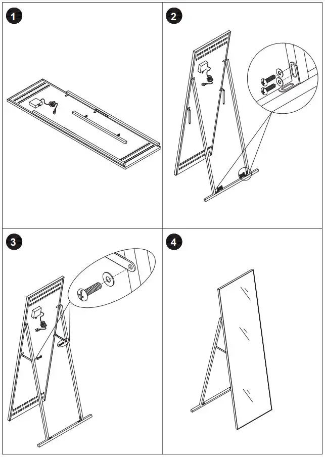 KLARSTEIN LA PALMA S 500 Infrared Heater User Manual - Portable