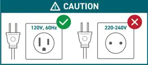 COSORI CFD-N051-W Pioneer 5-Tray Food Dehydrator - Power & Cord