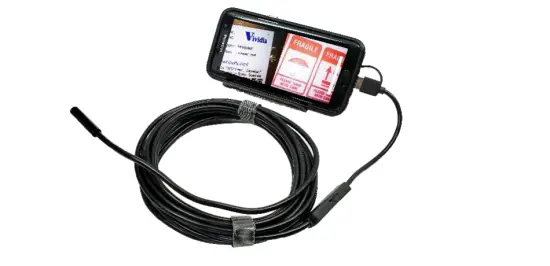 Vividia BD-8050 USB Digital Semi-Rigid Dual-Camera Borescope