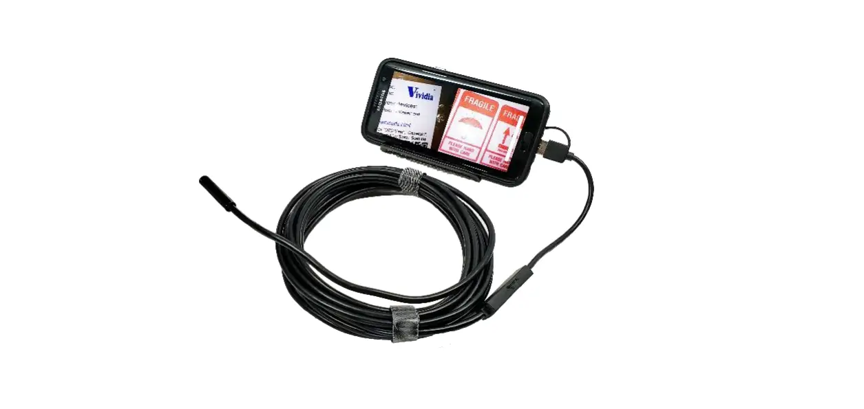 Vividia Bd-8050 Usb Digital Semi-rigid Dual-camera Borescope Instructions