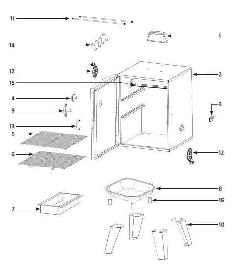 KAYOBA 009918 Smoking Oven 1