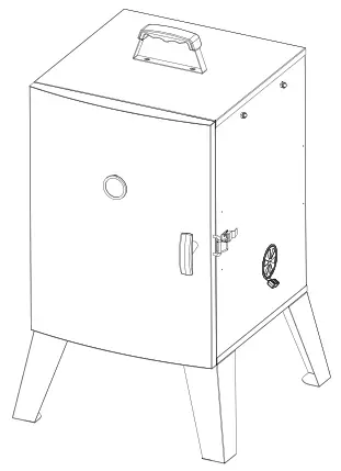 KAYOBA 009918 Smoking Oven 6