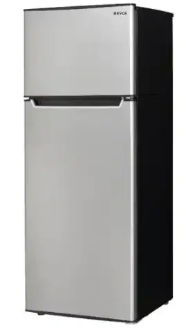 BEVoi BVIREF7SS Freestanding Standard Top Freezer