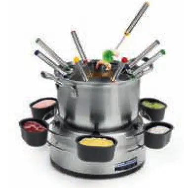 PRINCESS Stainless Steel Fondue Family Set - PRINCESS