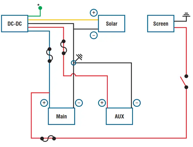 THUNDER TDR02021 DC to DC Battery Charger - Battery