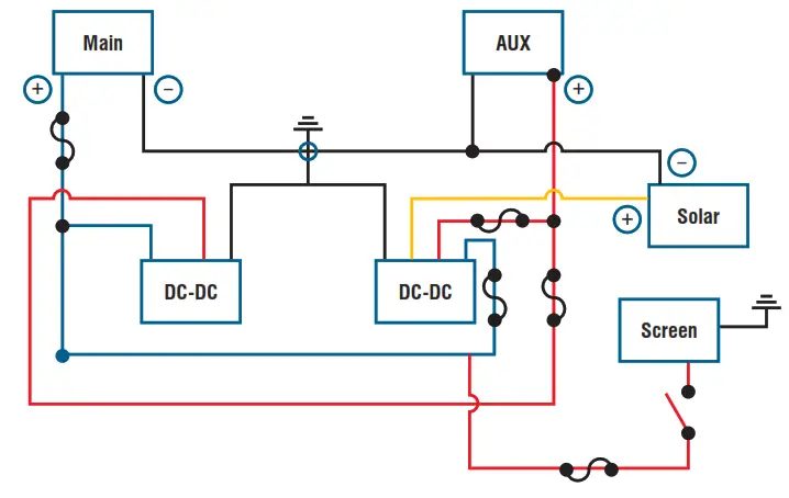 THUNDER TDR02021 DC to DC Battery Charger - Sense
