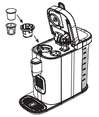 Instant POD Multi-Pod Single Brew Coffee andt already installed