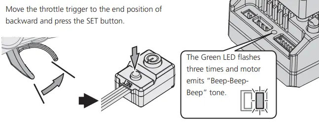 HOBBYWING Xerun XR8 Pro G2 Brushless Electronic Speed Controller - ESC Setup 3