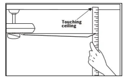 Parrot Uncle BB530173SQ 52 Inch Sand Copper LED Indoor Flush Mount Ceiling Fan - AFTER INSTALLATION