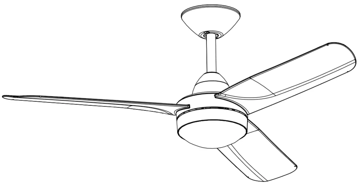 Lucci Esperance Series DC Ceiling Fan with Light -