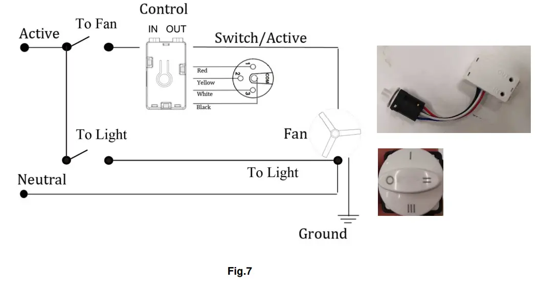 Lucci Esperance Series DC Ceiling Fan with Light -fig8