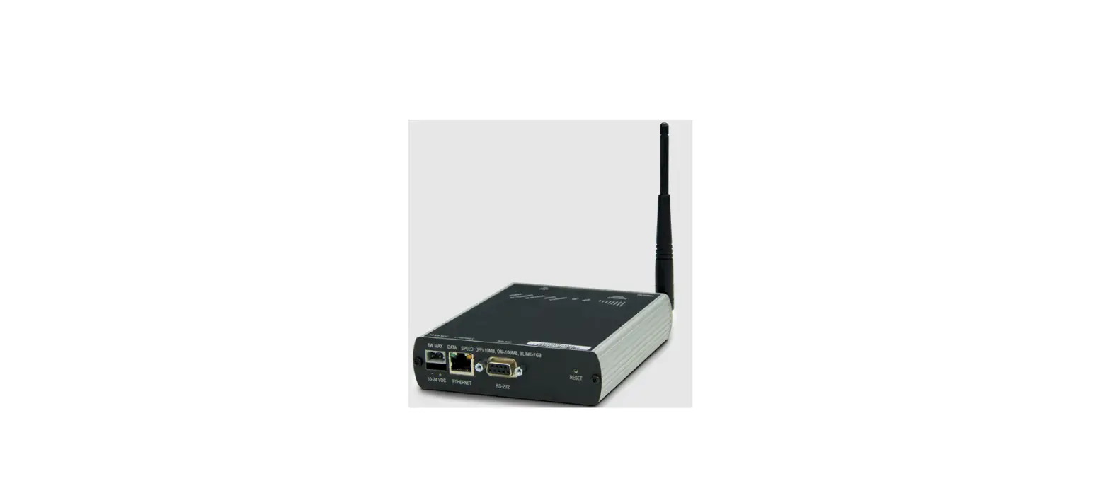 Rice Lake 802.11b Ethernet Access Point User Guide Rice Lake 802.11b Ethernet Access Point User Guide