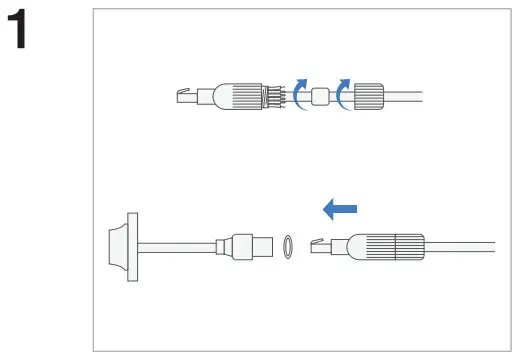 samsara SC21 Bullet IP Site Camera - cable