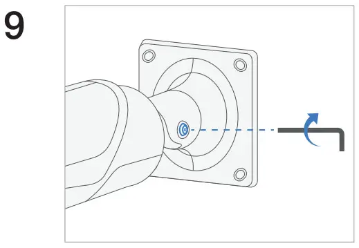 samsara SC21 Bullet IP Site Camera - camera pan
