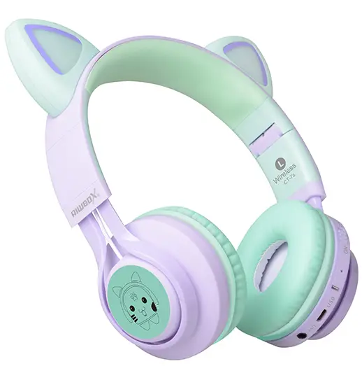 Riwbox-CT-7-Cat-Ear-Bluetooth-Headphones-image